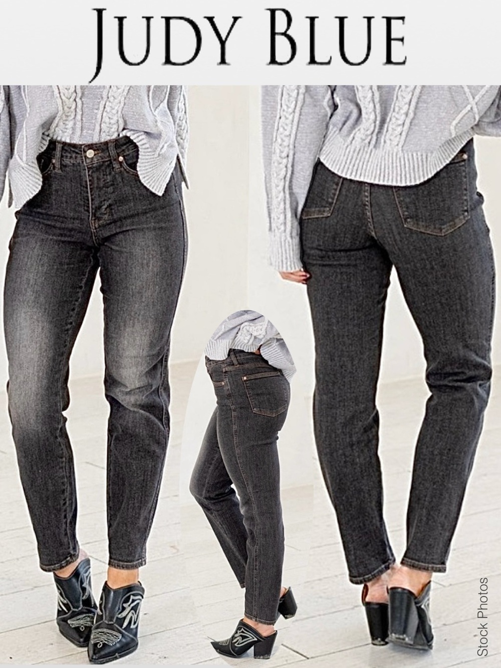 Judy Blue Jeans Slim Fit Black JB88902 (11/30) - Picture 1 of 17